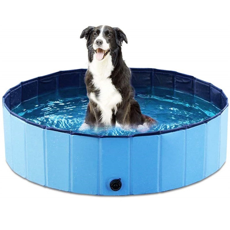 Dog Pool Foldable Dog Care Bath Tub Outdoor Water Cleaning Pet Pool