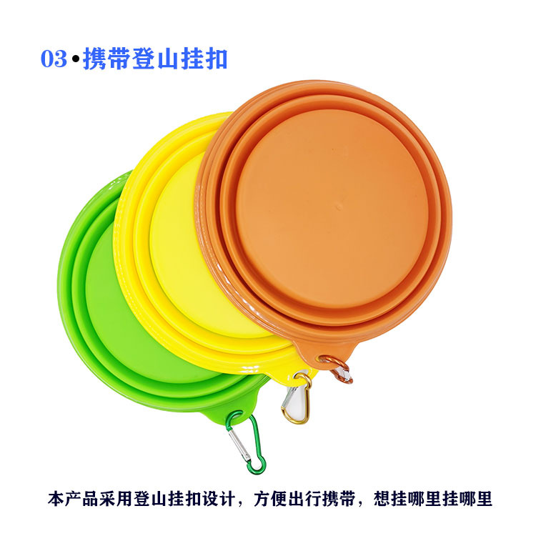 Factory Direct Sales Large TPE Folding Silicone Pet Bowl Dog Bowl Portable Custom Pet Supplies for Drinking outside Factory Direct Sales Large TPE Folding Silicone Pet Bowl Dog Bowl Portable Custom Pet Supplies for Drinking outside