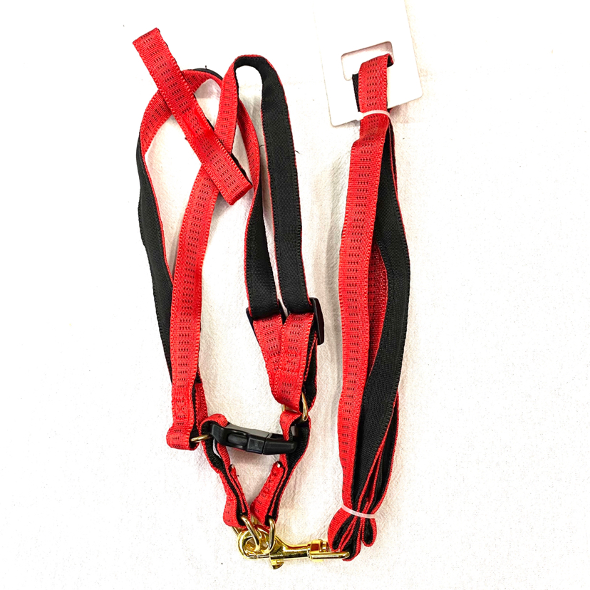 Pet Chain Quilted Cotton Flat Rope Chest and Back Hand Holding Rope