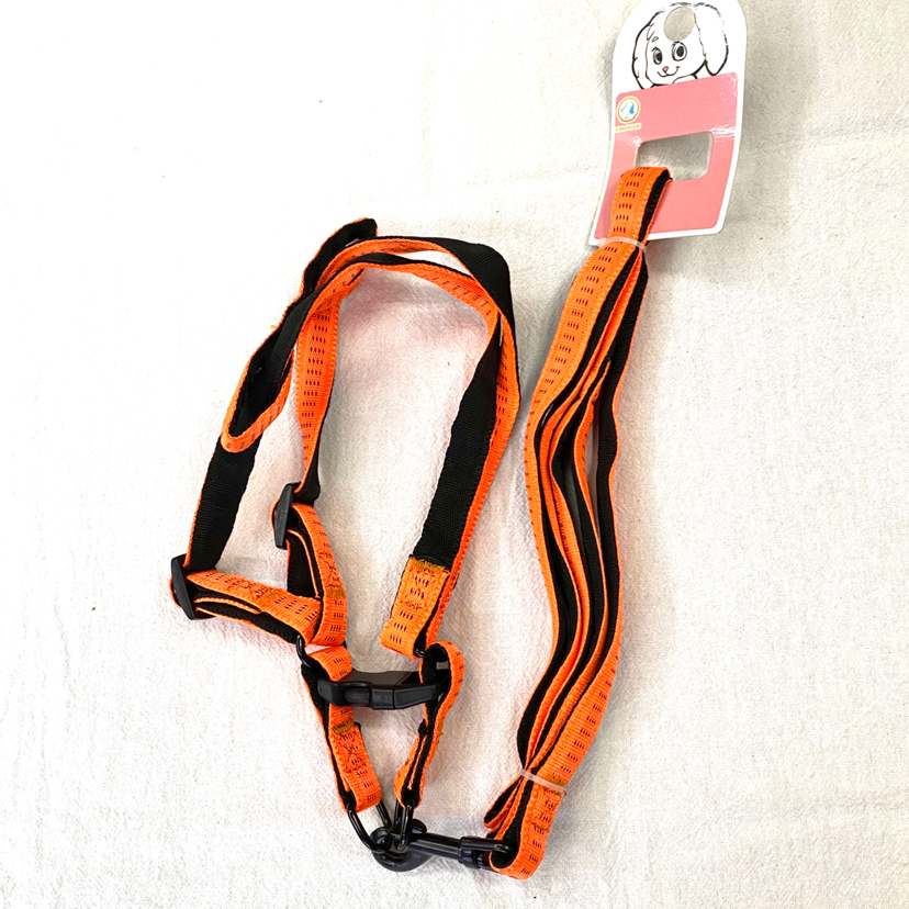 Pet Chain Quilted Cotton Flat Rope Chest and Back Hand Holding Rope