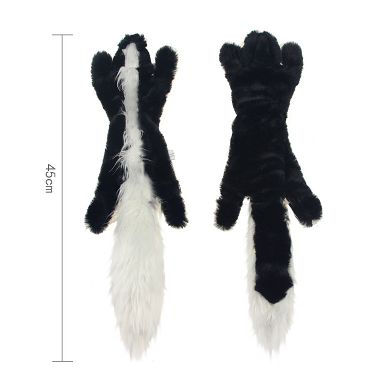 Pet Supplies Dog Simulation Animal Leather Toy 45cm Pet Sounding Plush Toy 