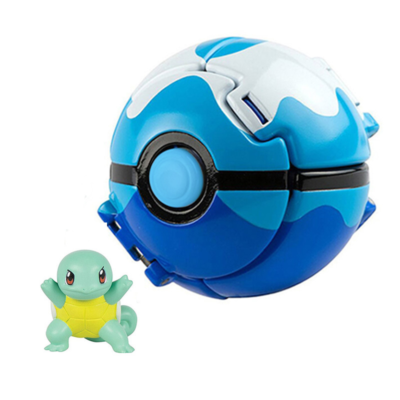Flip Pet Explosion Poke Ball Pokemon Charmander Pull Model toy