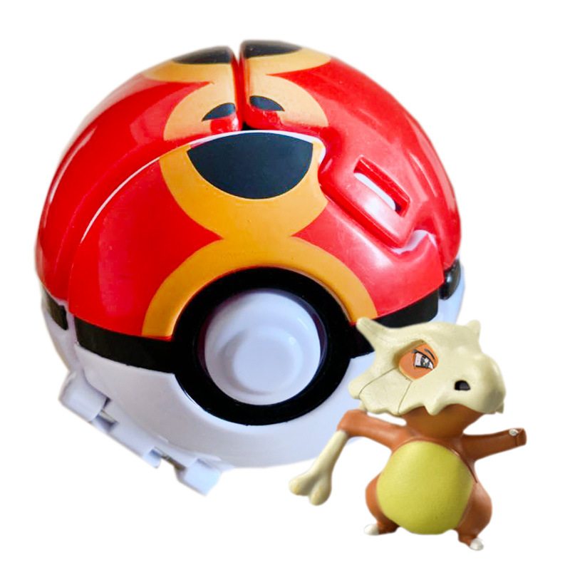 Flip Pet Explosion Poke Ball Pokemon Charmander Pull Model toy
