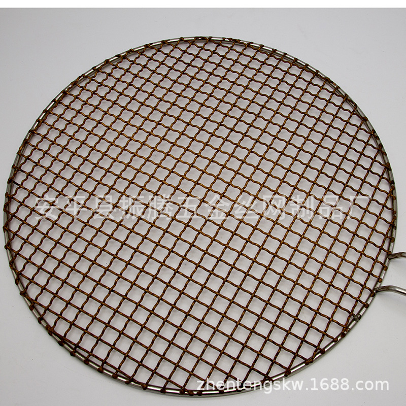 Factory Custom round Edge Disposable Barbecue Mesh Korean Barbecue Net Stainless Steel Mesh Barbecue Grate Factory Custom round Edge Disposable Barbecue Mesh Korean Barbecue Net Stainless Steel Mesh Barbecue Grate
