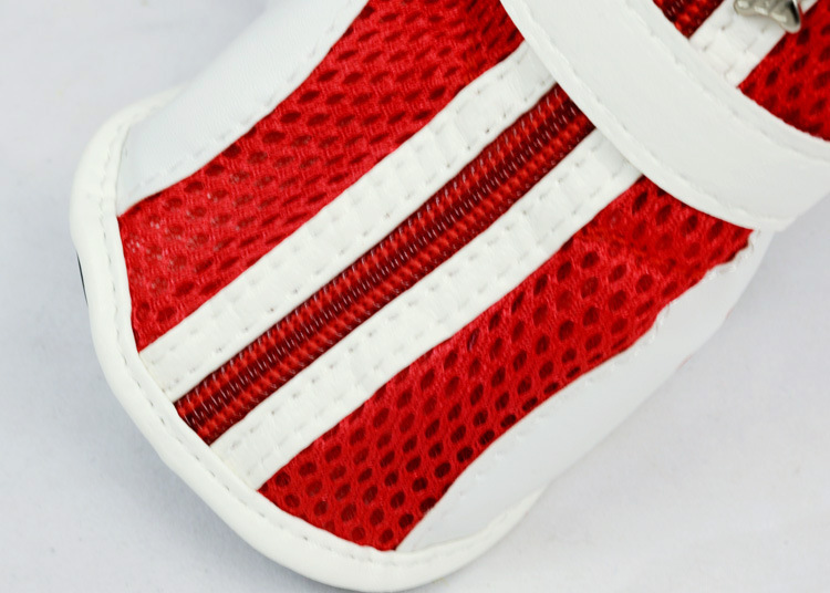 Spring/Summer Pet Shoes Summer New Non-Slip Soft Bottom Beef Tendon Bottom Breathable Mesh Dog Shoes Poodle Shoes