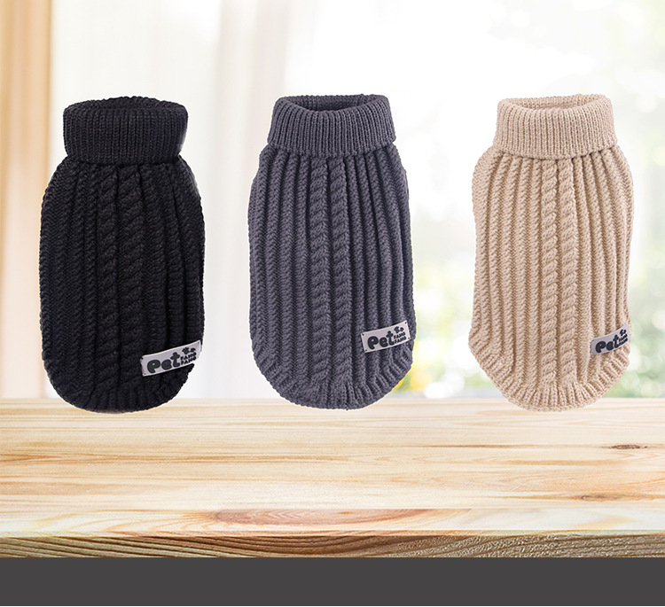 Manufacturers direct autumn and winter thickening pet clothing acrylic dog line coat cat and dog two - legged sweater Manufacturers direct autumn and winter thickening pet clothing acrylic dog line coat cat and dog two - legged sweater
