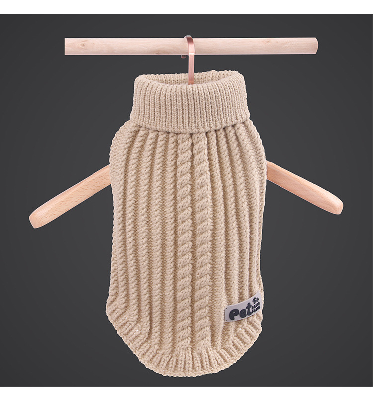 Manufacturers direct autumn and winter thickening pet clothing acrylic dog line coat cat and dog two - legged sweater Manufacturers direct autumn and winter thickening pet clothing acrylic dog line coat cat and dog two - legged sweater
