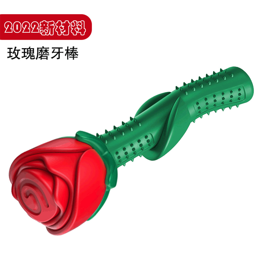 Your Food Pet the Toy Dog Toothbrush Teddy/Golden Retriever Small and Medium Dog Toy Bite-Resistant Molar Rod Dog Toy Gift