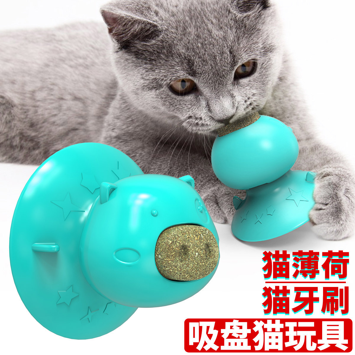 Pet Supplies Amazon Hot Sale Hot Sale Sucker Catnip Toy Toothbrush Molar Funny Cat Toy
