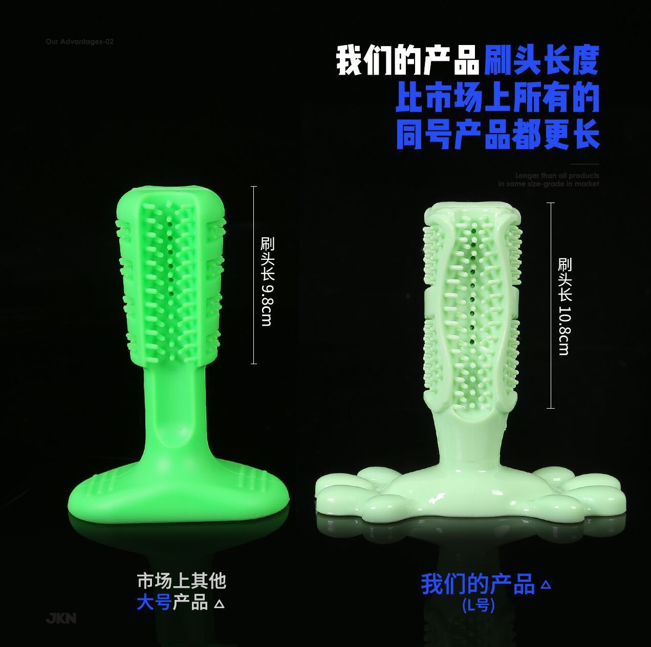 Amazon Hot Dog Toothbrush Dog Molar Rod Pet Supplies Rubber Toothbrush Bite Toy