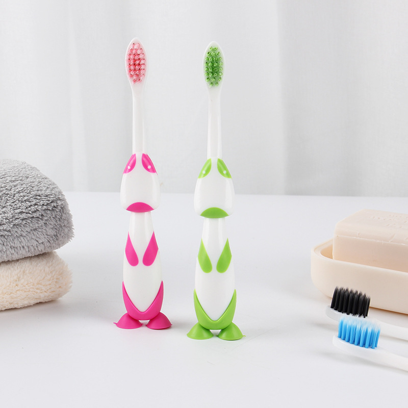 Cartoon Children SoftBristle Toothbrush 4 PCs Gum Care Teeth Cute Puppy Dog Cute Pet Baby Toothbrush