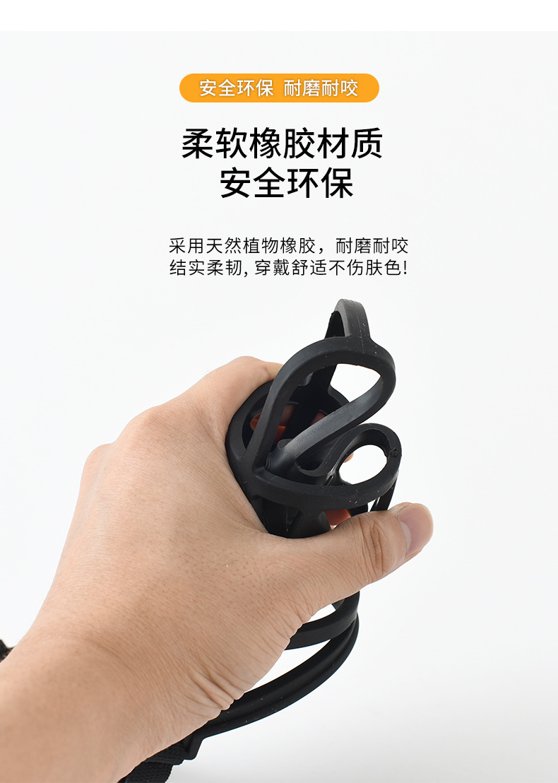 PSM Pet Muzzle Anti-Bite/Anti-Bark Dog Mouth Cover Water. Drinking Grid Adjustment Large, Medium and Small Dogs Dog Muzzles PSM Pet Muzzle Anti-Bite/Anti-Bark Dog Mouth Cover Water. Drinking Grid Adjustment Large, Medium and Small Dogs Dog Muzzles