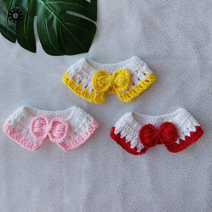 Pet's Saliva Towel Lace Princess Dog Scarf Triangle Scarf Bib Accessories Bib Cat Turtleneck Decorations