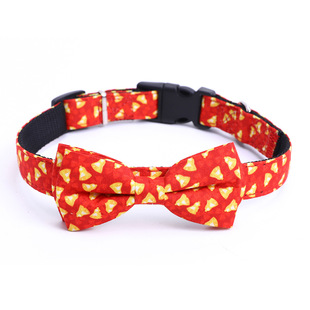 Cross-Border Amazon Christmas Pet's Saliva Towel Cotton Triangular Binder Dog Scarf Cat Scarf Ornament