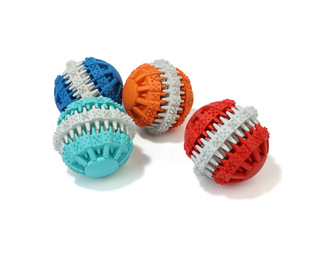 Dog Toys Bite-Resistant Ball Cat Rubber round Toy Food Dropping Ball Teether Ball Amazon Pet Supplies Factory Dog Toys Bite-Resistant Ball Cat Rubber round Toy Food Dropping Ball Teether Ball Amazon Pet Supplies Factory