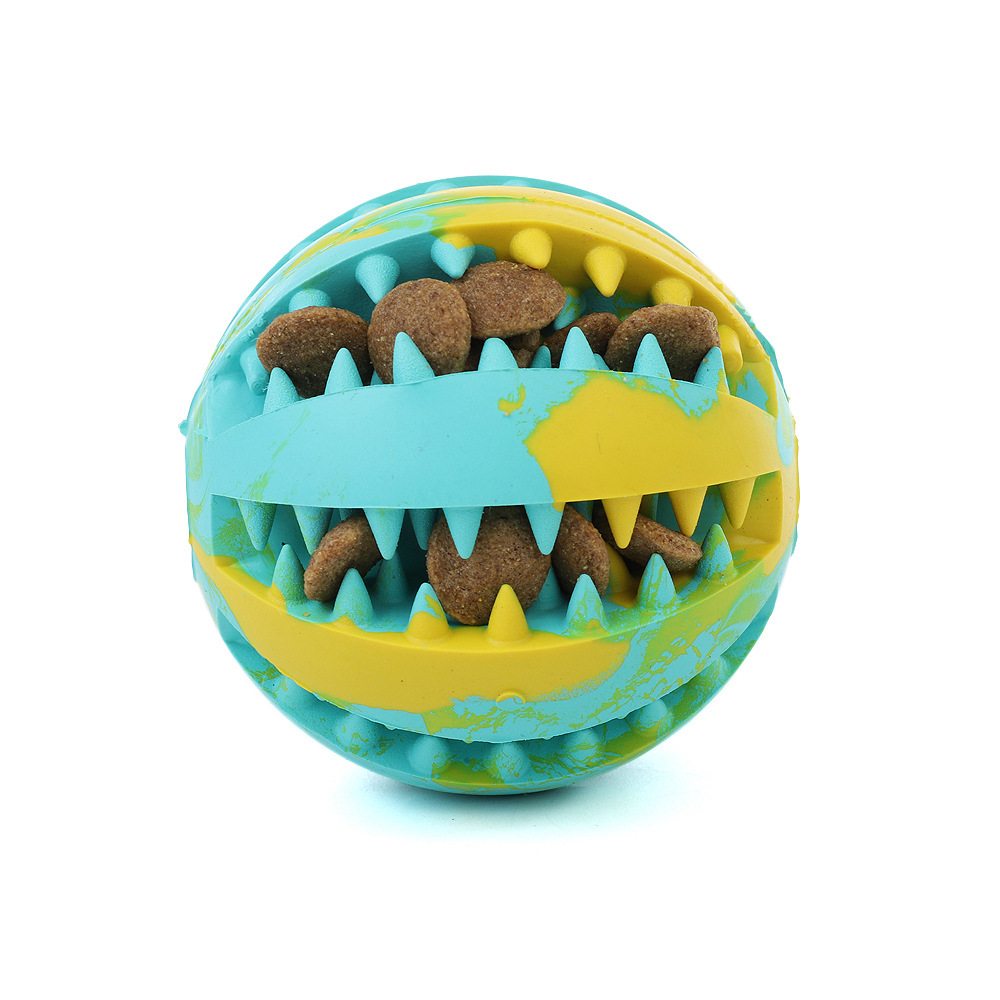 Dog Toys Bite-Resistant Ball Cat Rubber round Toy Food Dropping Ball Teether Ball Amazon Pet Supplies Factory Dog Toys Bite-Resistant Ball Cat Rubber round Toy Food Dropping Ball Teether Ball Amazon Pet Supplies Factory