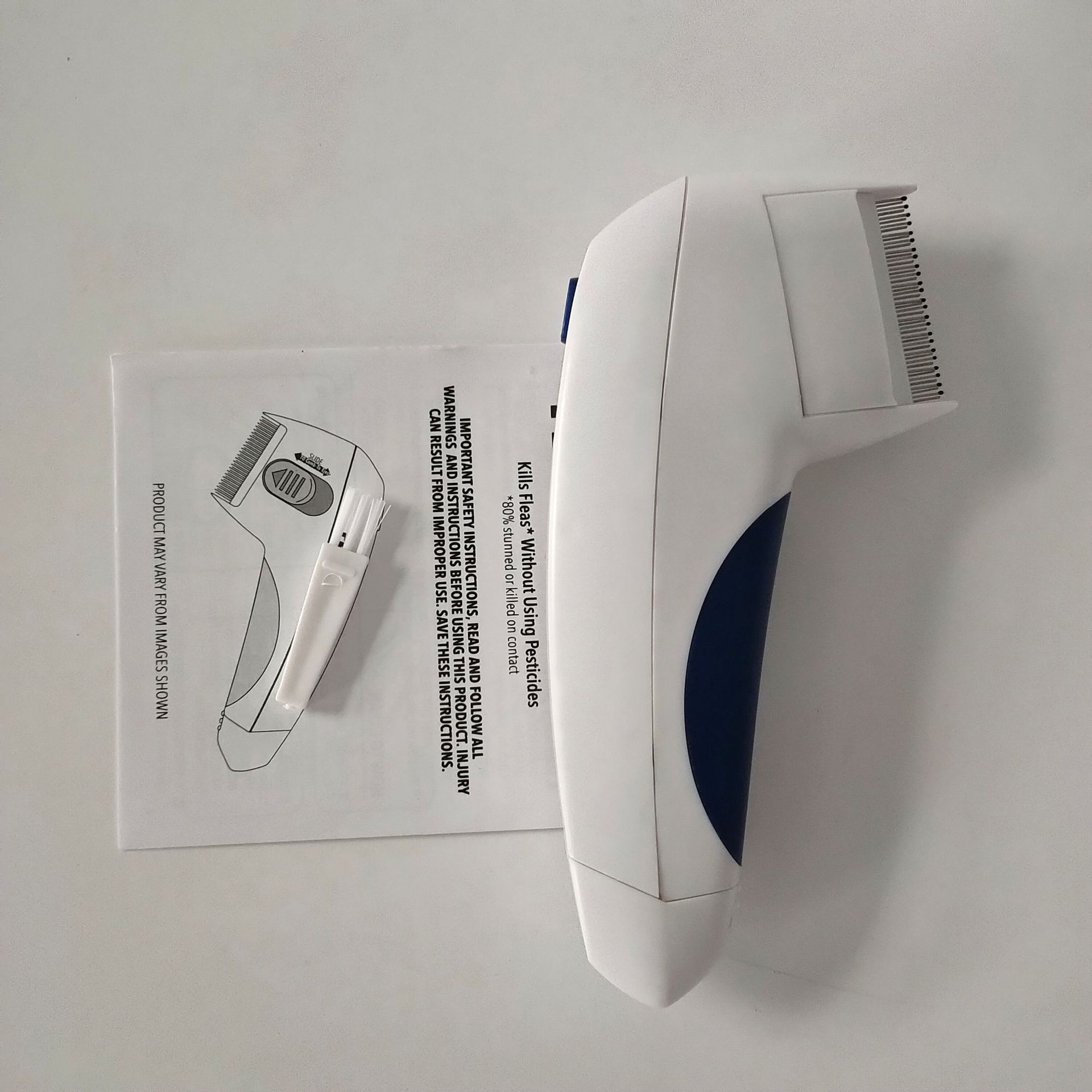 TV new electric pet dog louse remover flea cleaning brush pet electric comb effective louse remover factory stock