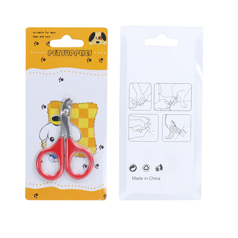 Pet Supplies Amazon Hot Cat Nail Scissors Stainless Steel Small Pet Nail Clipper Nail Scissors Cat Beauty Tools