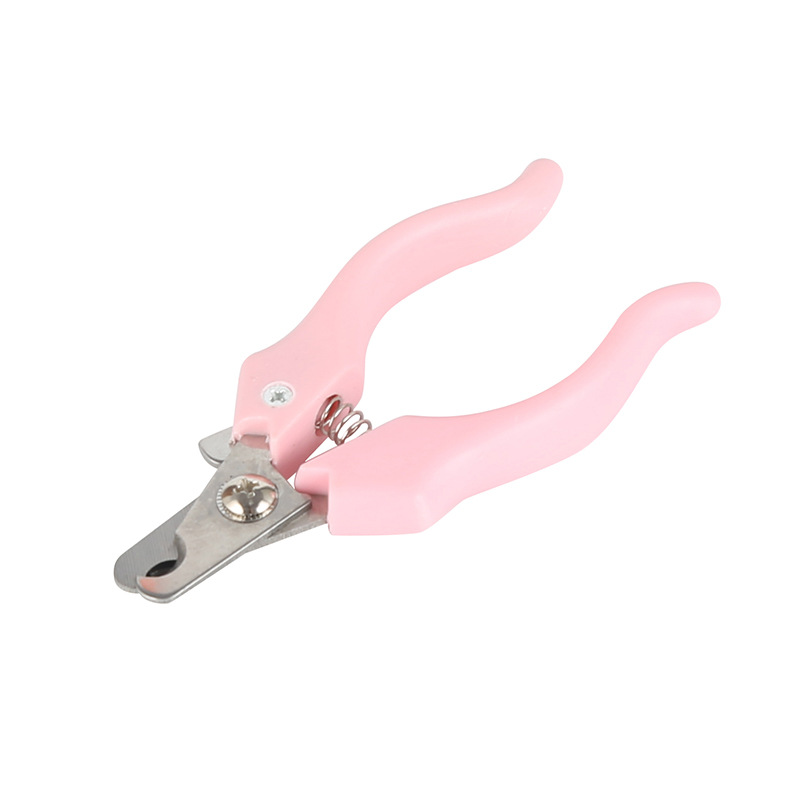 Wholesale Dog Cat Stainless Steel Cutter Head Pet Nail Clippers Pet Cleaning Supplies with File Pet Nail Clipper