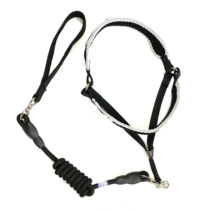 Pet Chain Anti-Pinching Wool Cotton Chest Back Hand Holding Rope 5 Colors Mixed