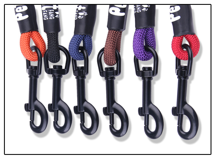 Manufacturer direct selling pet chest back - band traction rope nylon handle round rope climbing chest back cover
