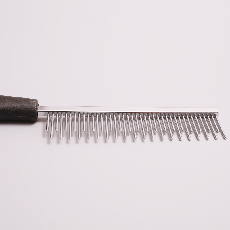 Footprints Single-Sided Comb Pet Supplies Dog Grooming Brush Straight Row Long and Short Tooth Steel Needle Comb Long Hair Knot Untying Comb Pet Supplies Footprints Single-Sided Comb Pet Supplies Dog Grooming Brush Straight Row Long and Short Tooth Steel Needle Comb Long Hair Knot Untying Comb Pet Supplies