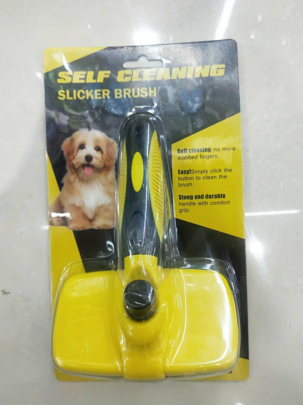 Dematting comb a pet grooming comb with a large, double-knotted comb Dematting comb a pet grooming comb with a large, double-knotted comb