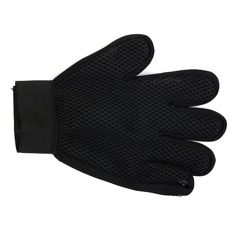Pet Cleaning Massage Hair Bath Gloves True Touch Rubber Hair Lent Remover Pet Silicone Gloves