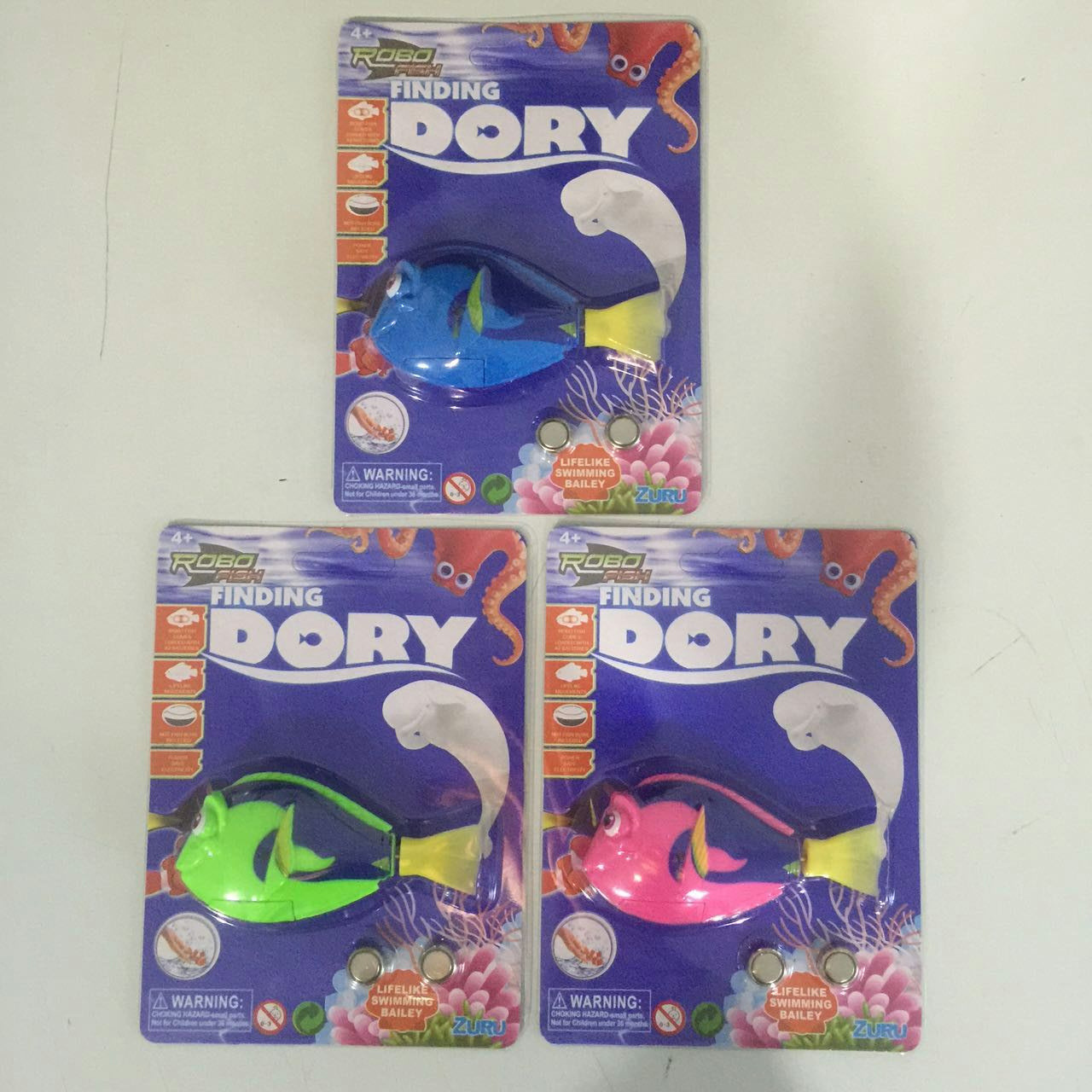 Foreign Trade Electric Fish Swimming Electronic Pet Fish Simulation Magic Light Induction Clownfish Bath Toys