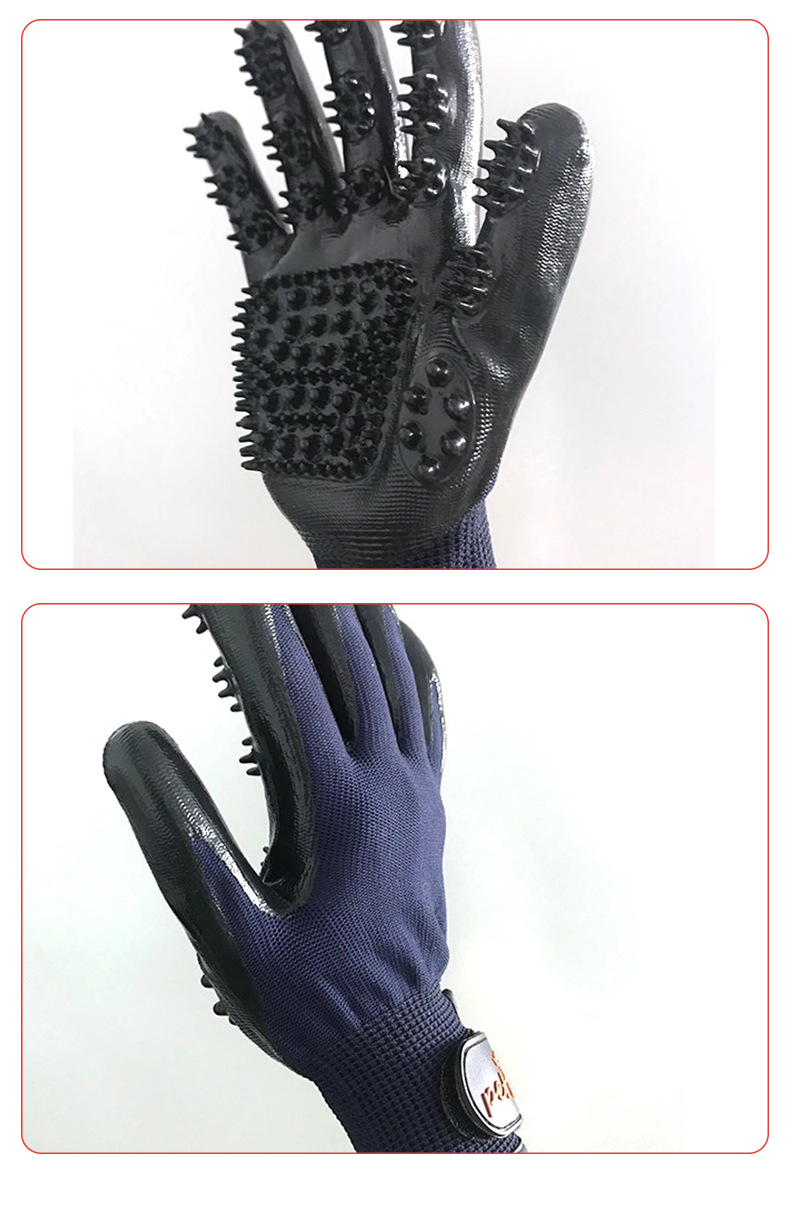 Pet Supplies Pet Gloves Comb Hair Removal Beauty Gloves Dogs and Cats Bath Massage Rubber Horse Washing Gloves Pet Supplies Pet Gloves Comb Hair Removal Beauty Gloves Dogs and Cats Bath Massage Rubber Horse Washing Gloves