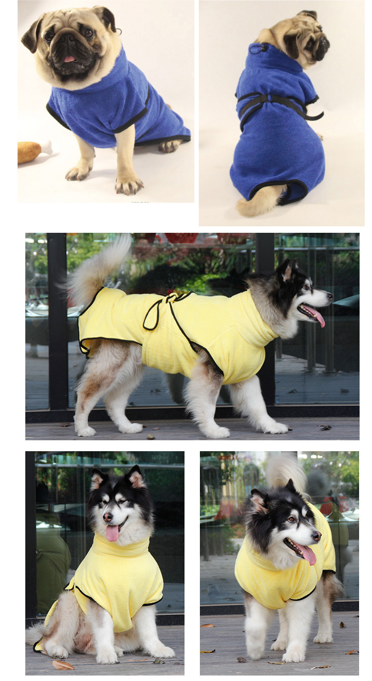 Pet It Amazon Hot Selling Absorbent Pet Bathrobe 365G Microfiber Big Dog Bath Bathrobe Thickening Currently Available Pet It Amazon Hot Selling Absorbent Pet Bathrobe 365G Microfiber Big Dog Bath Bathrobe Thickening Currently Available