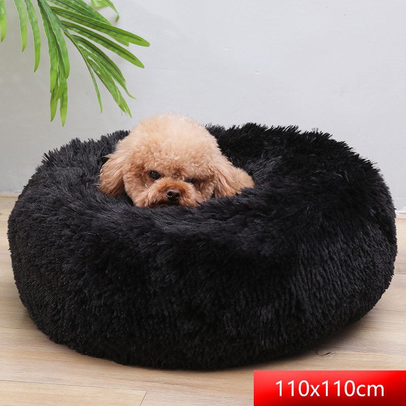 Pet Supplies Cross-Border Doghouse Cathouse round the Shaggy Dog Mat Autumn and Winter Pet Bed Cat Mattress Pet Nest Pet Supplies Cross-Border Doghouse Cathouse round the Shaggy Dog Mat Autumn and Winter Pet Bed Cat Mattress Pet Nest