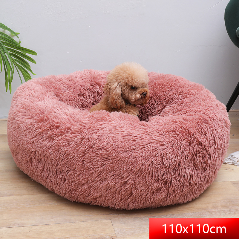 Pet Supplies Cross-Border Doghouse Cathouse round the Shaggy Dog Mat Autumn and Winter Pet Bed Cat Mattress Pet Nest Pet Supplies Cross-Border Doghouse Cathouse round the Shaggy Dog Mat Autumn and Winter Pet Bed Cat Mattress Pet Nest