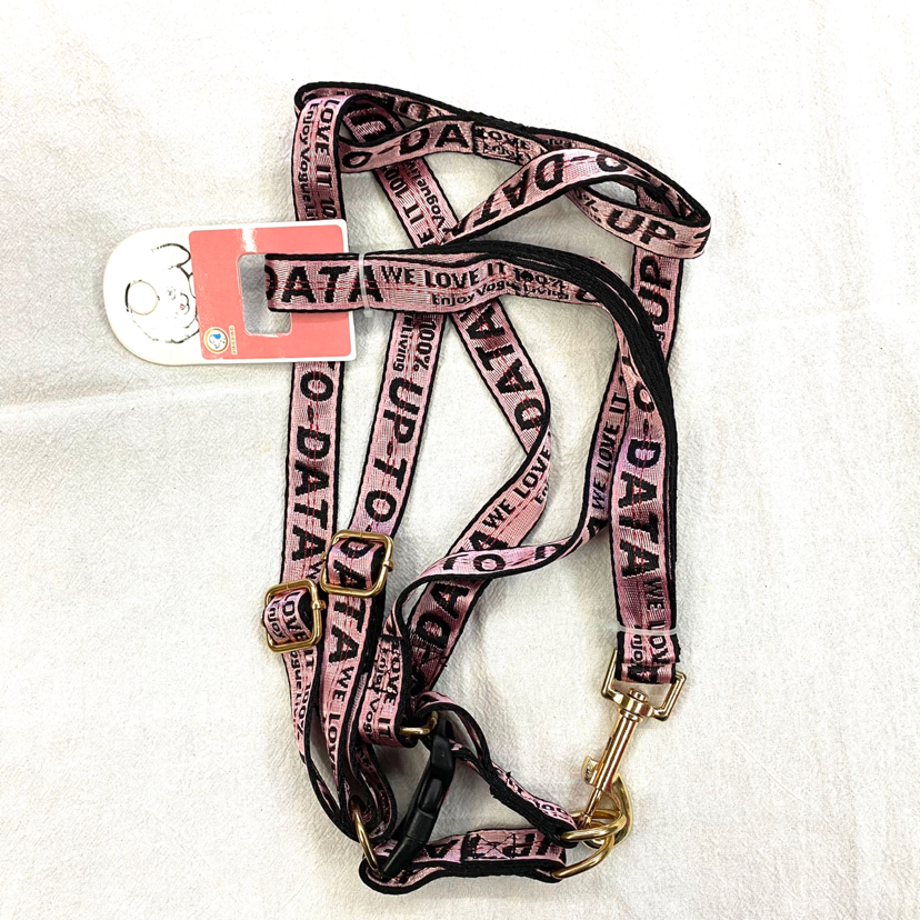 Pet Chain Popular English Letters Bandana Hand Holding Rope Source Factory