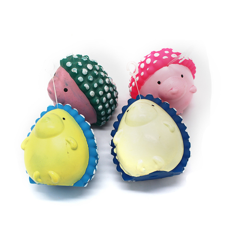 Pet Dog Supplies Factory Wholesale Bite-Resistant Molar Thorn Ball Companion Toy Dog Tooth Cleaning Supplies