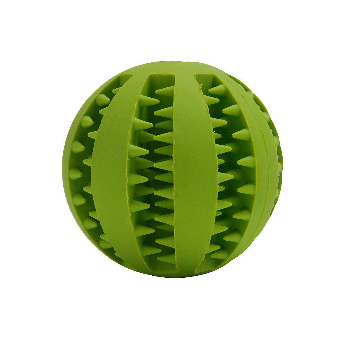 New Watermelon Tooth Ball Pet Dog Toy Ball Bite-Resistant Tooth Cleaning Teether Ball Pet Rubber Ball Dog Toy Food Leakage