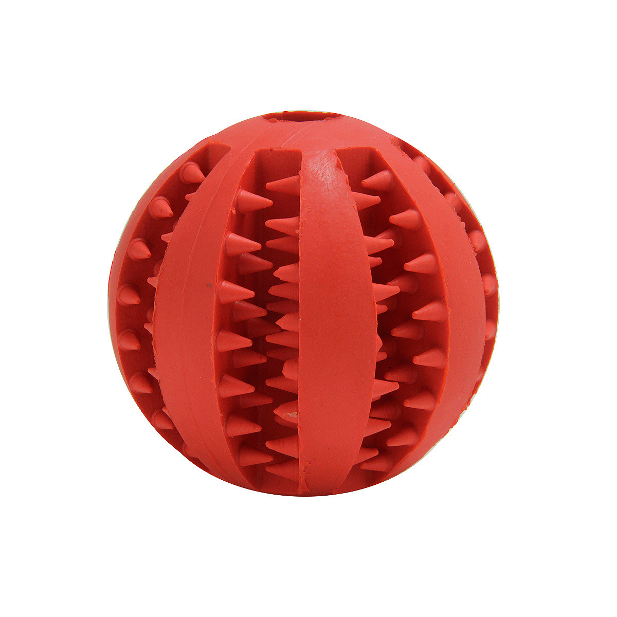 New Watermelon Tooth Ball Pet Dog Toy Ball Bite-Resistant Tooth Cleaning Teether Ball Pet Rubber Ball Dog Toy Food Leakage