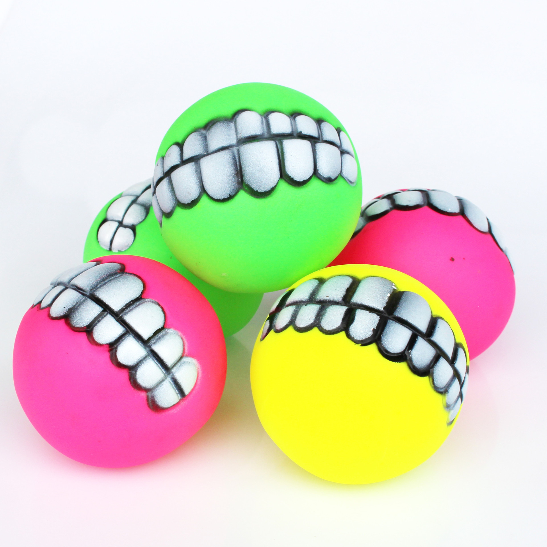 Pet Toy Ball Sound Tooth Ball Dog Bite Sound Toy Vinyl Toy Factory Direct Sales Pet Toy Ball Sound Tooth Ball Dog Bite Sound Toy Vinyl Toy Factory Direct Sales