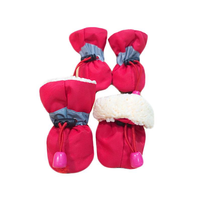 Pet Dog Soft Bottom Rain Boots TeddyPomeranian VIP Bear Soft Bottom Rain Boots Dog Shoes Waterproof Pet Shoes