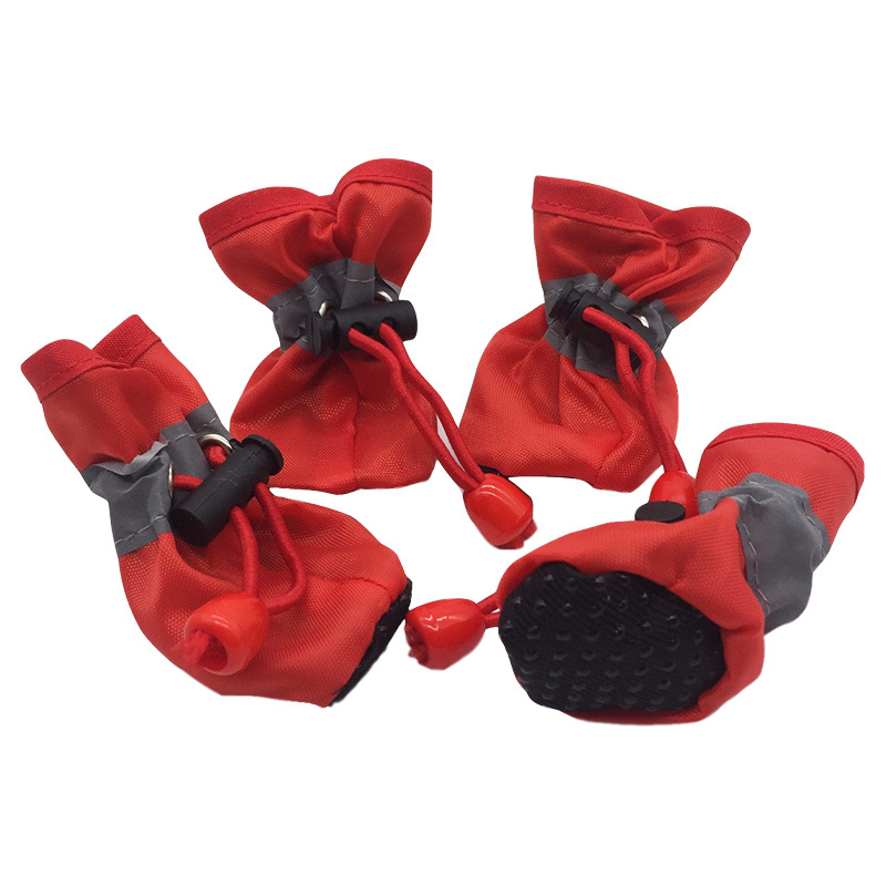 Dog Shoes Teddy Puppy Shoes Toddler Non-Slip Pet Shoe Cover Rain Boots Pet Shoes Foot Beautiful Pet Generation Hair