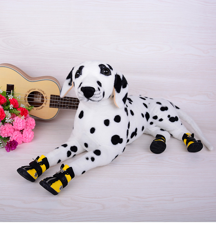 Blue wave pet supplies European and American wind pet shoes cool anti - wear and wear - resistant and wear - resistant.