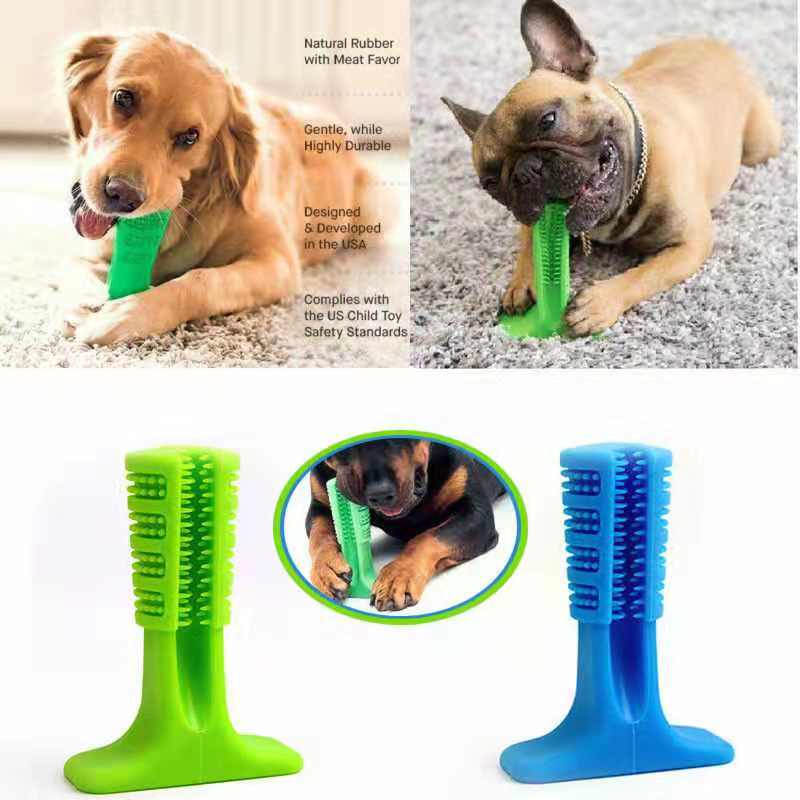 Pet dog toothbrush Bristly dog toothbrush oral teeth teeth clean molar rod rod