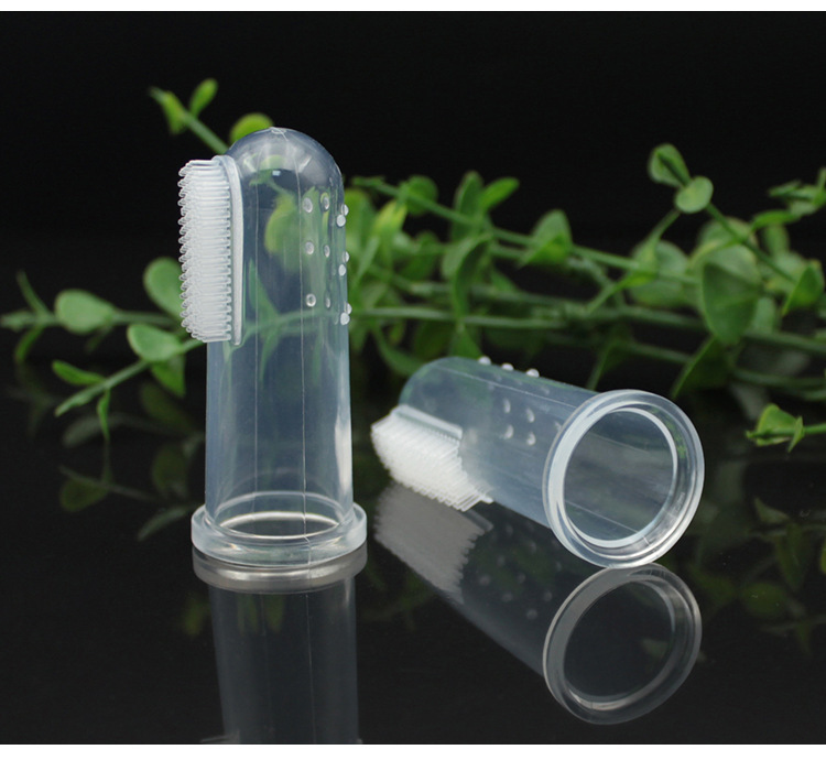 Toothbrush Pet Finger Toothbrush Treasure Training Baby Toothbrush Silicone Finger Stall Finger Toothbrush Manufacturer