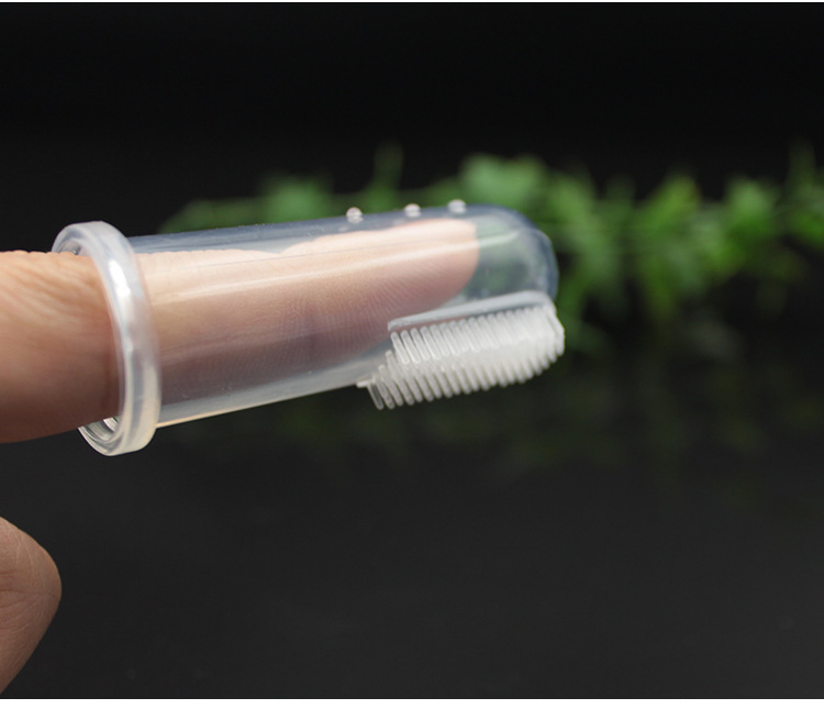 Toothbrush Pet Finger Toothbrush Treasure Training Baby Toothbrush Silicone Finger Stall Finger Toothbrush Manufacturer
