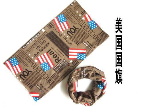 Sled dog outdoor magic headscarf scarf thick seamless wind and sunshine