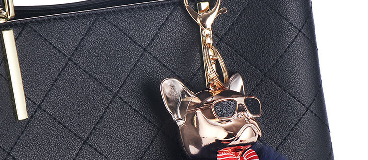 New Exclusive for Cross-Border Creative Sunglasses French Bulldog Car Pendant Cute Dog Keychain Hair Ball Bag Pendant New Exclusive for Cross-Border Creative Sunglasses French Bulldog Car Pendant Cute Dog Keychain Hair Ball Bag Pendant