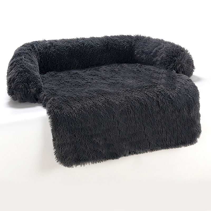 Amazon Hot Kennel Plush Kennel Pet Sofa Cat Nest Removable and Washable Warm Pet Blanket Dog Mat