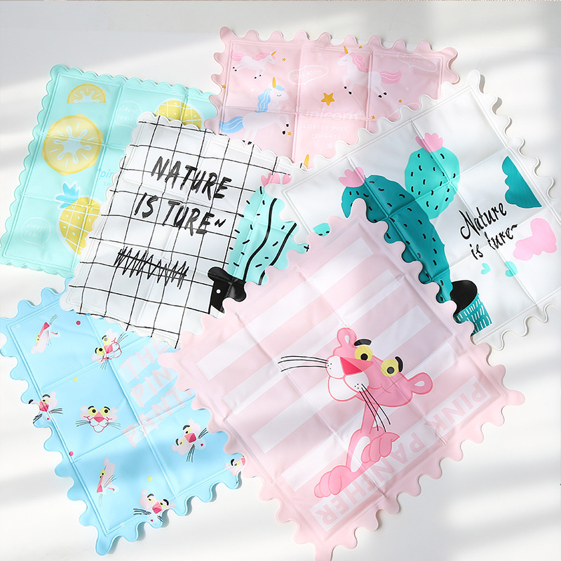Special Offer Summer Ice Pad Multi-Functional Seat Cushion Notebook Cooling Pet Ice Sand Ice Pad Clear Sofa Cool Pad