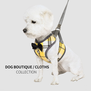 Hot Selling Pet Leash Dog Breast Strap Small and MediumSized Dogs round Rope Chest Back Traction Supplies Whole