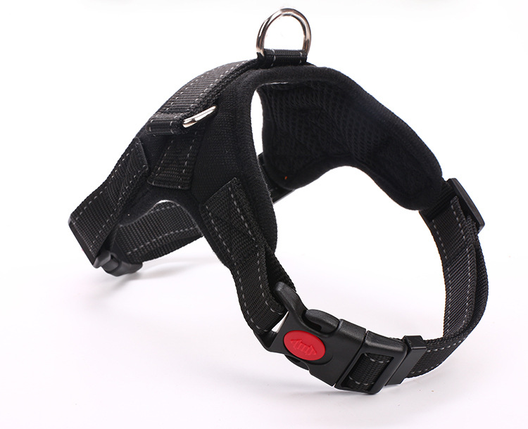 Pet's Chest-Back Medium Large Dog Dog Chain Explosion-Proof Chest Strap Dog Leash Dog Hand Holding Rope Factory Direct Sales